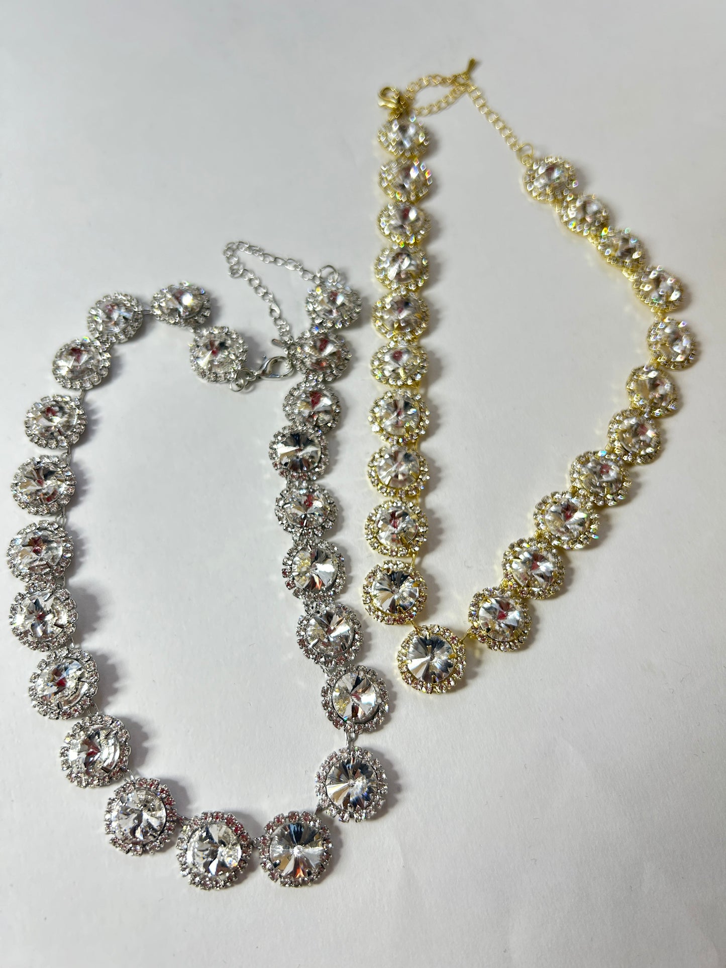 Κολιέ Επιχρυσωμένο Με Στρας ´Rose Diamond´