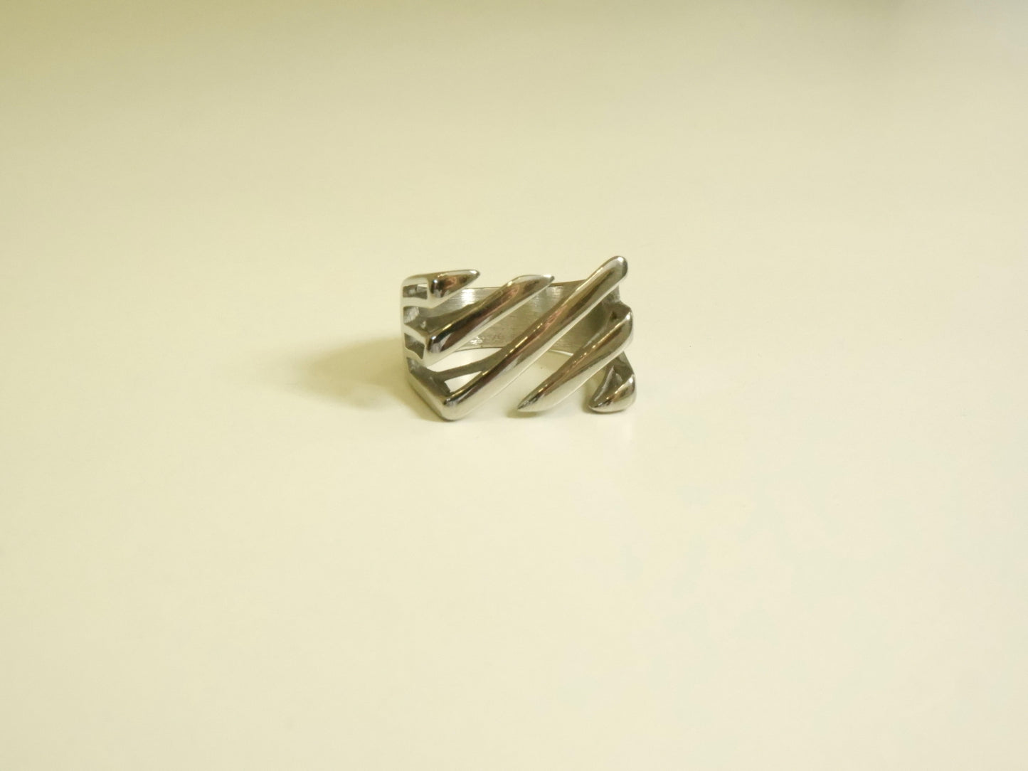 Δαχτυλίδι Ατσάλινο 316 ´ Stripes Ring´