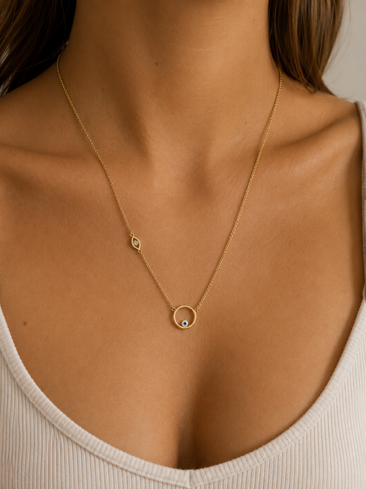 Blue Eye Necklace