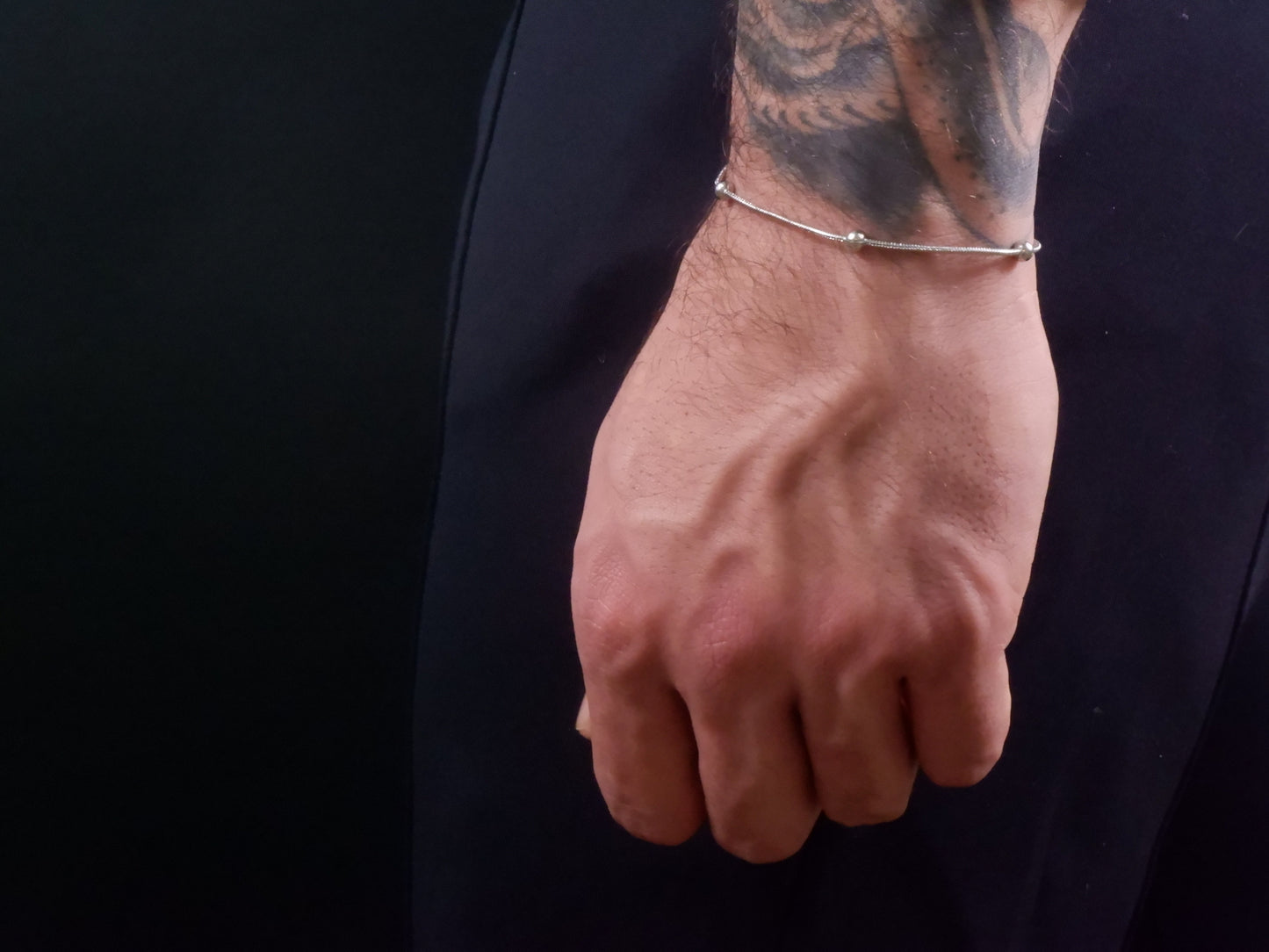 Ατσάλινη Αλυσίδα - DOT CHAIN BRACELET