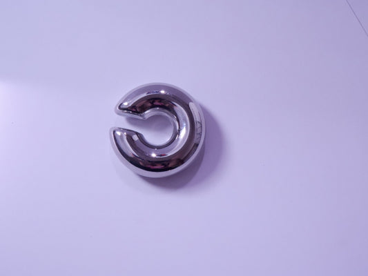 Ατσάλινο Ear Cuff Donut 1pc