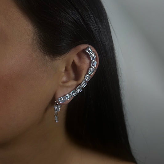 Ear Cuff με Στρας